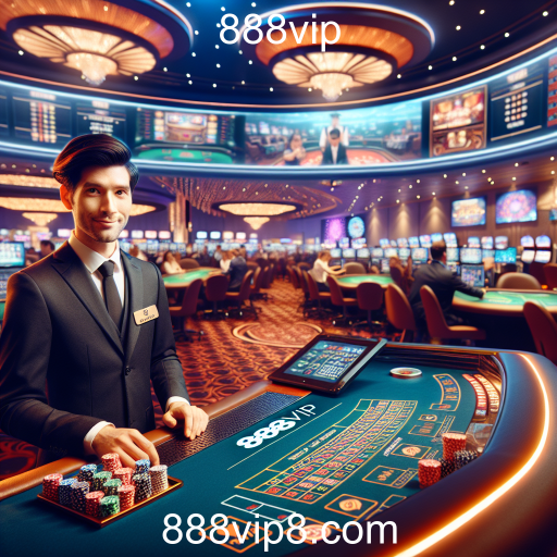 Descubra a Experiência do Live Casino na 888vip